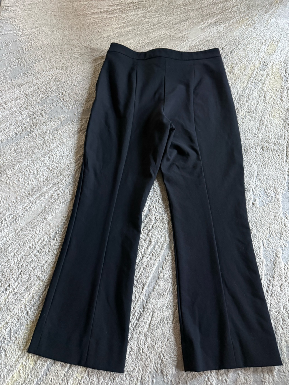 Vertigo Paris Black Dress Trousers pants wide leg boot cut size 6